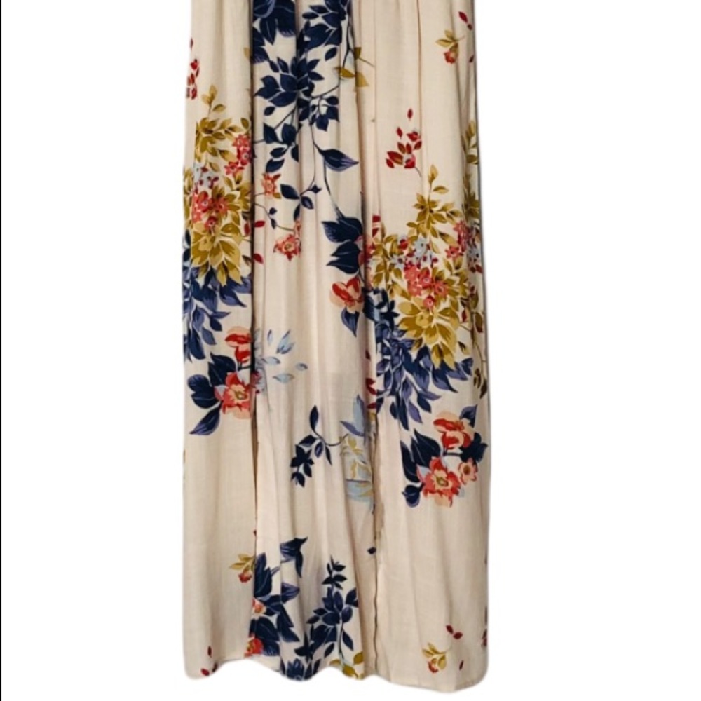 NWT- One Clothing Floral Print MIDI Dress - Picture 3 of 8
